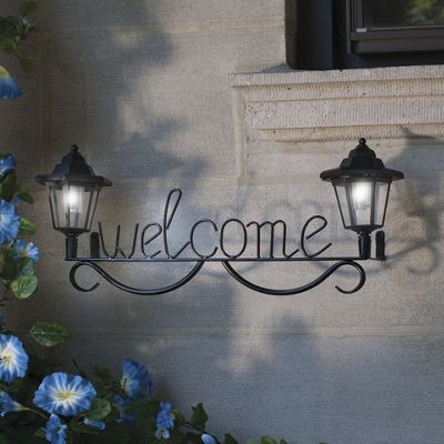 welcome solar light