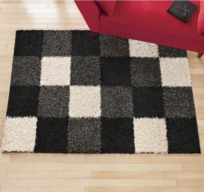 Checkmate Shag Rug