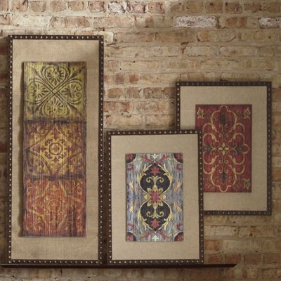 mixed media art panels