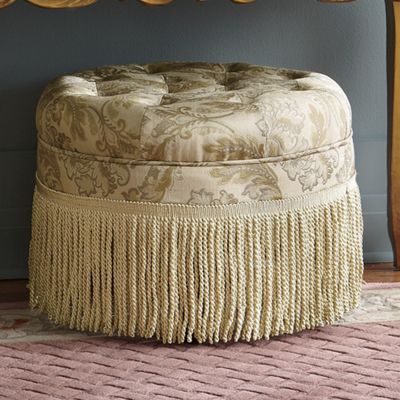 Fringed Ottoman