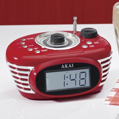 Retro Clock Radio And Mp3 Player By Akai