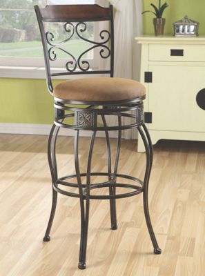 Elegant Swivel Bar Stool