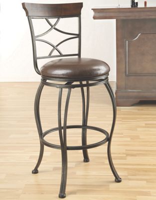 Casual Swivel Bar Stool