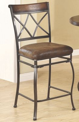 Double X Counter Height Chair
