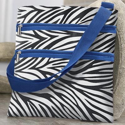 Zebra Stripe Side Bag