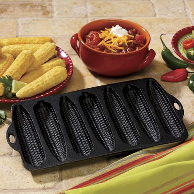 cast iron cornbread pan 25