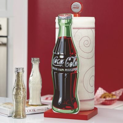coca cola paper towel holder