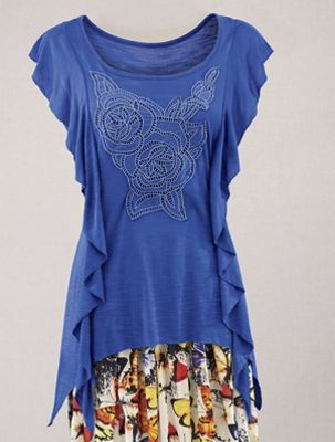 amour floral tee
