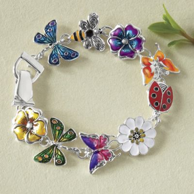 cottage garden bracelet