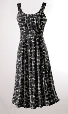elissa yoke neck dress