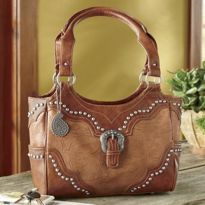 canyon city zip top tote
