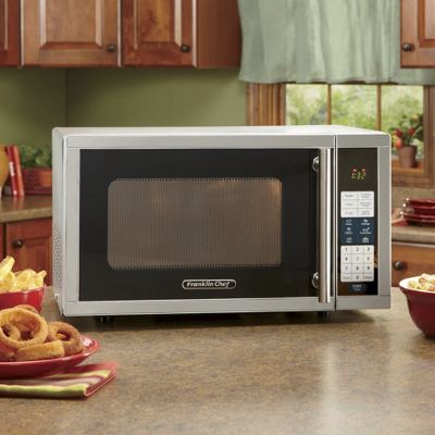 Digital Stainless Steel Microwave By Franklin Chef