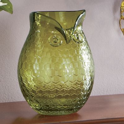 demeter owl vase