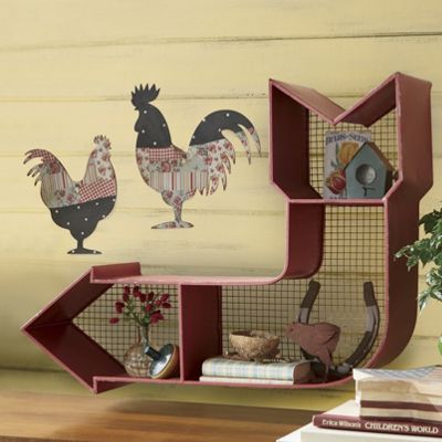 red arrow shelf