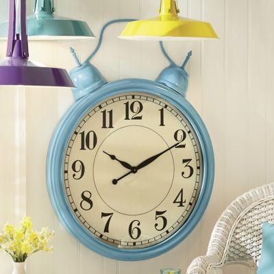 large retro clock