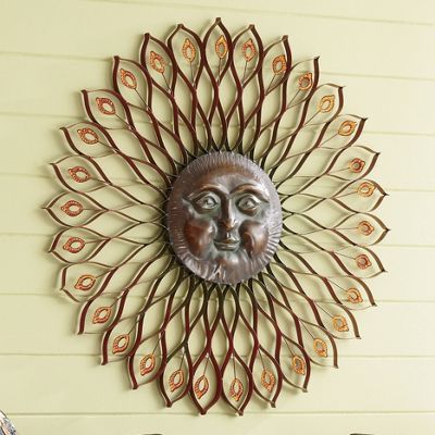 embossed daystar wall decor