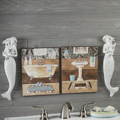 atargatis hanging mermaid pair