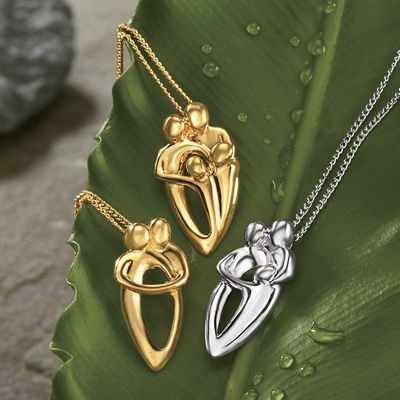 Embracing Family Pendant
