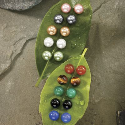 5 pair Post Earrings Set