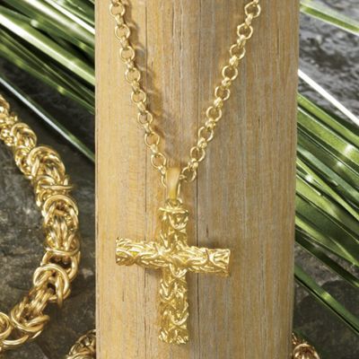 Byzantine Cross Pendant