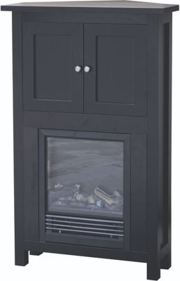 Fireplace With Cabinet