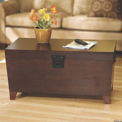 Pyramid Trunk Cocktail Table