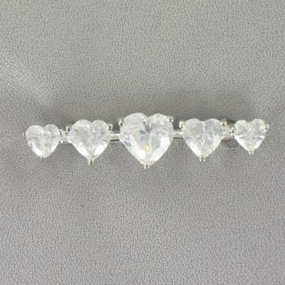 5 heart Pin