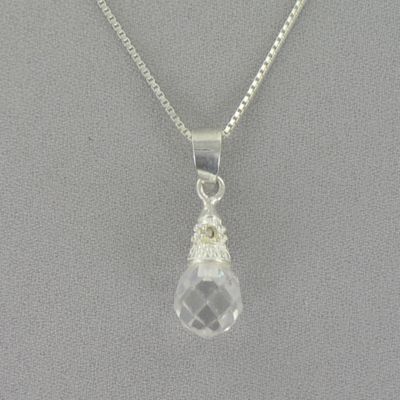 Briolette Pendant C