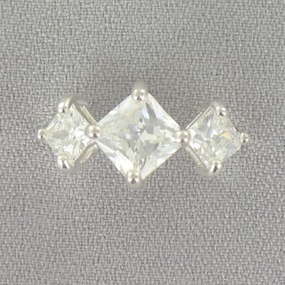 Cubic Zircona Square Ring