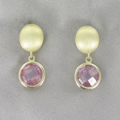 Double Round Earrings