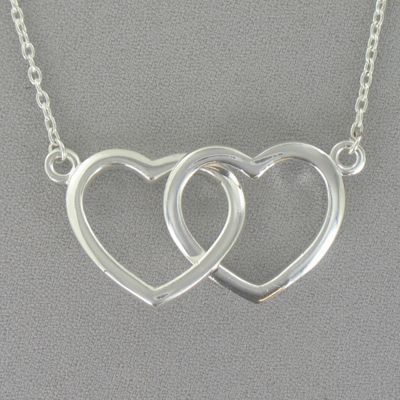 Double Heart Necklace