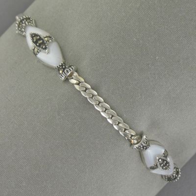 Stainless Steel marcasite Bracelet