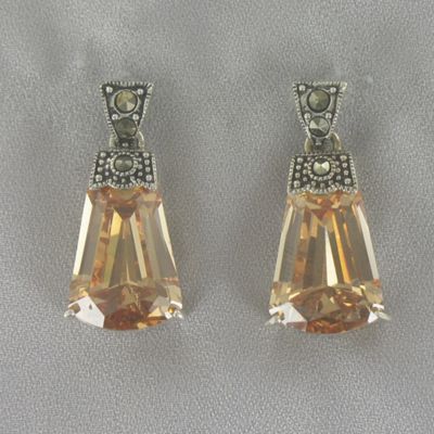 Amber tone Earrings
