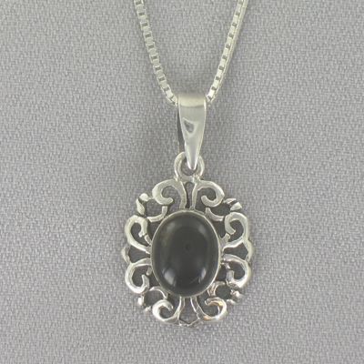 Onyx Oval Pendant