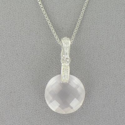 Round Pink Pendant