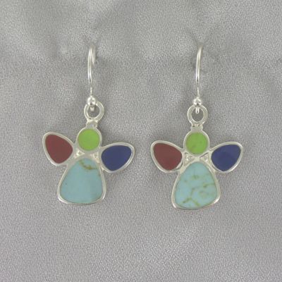 Mosaic Angel Earrings