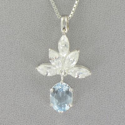 Oval Leaf Pendant