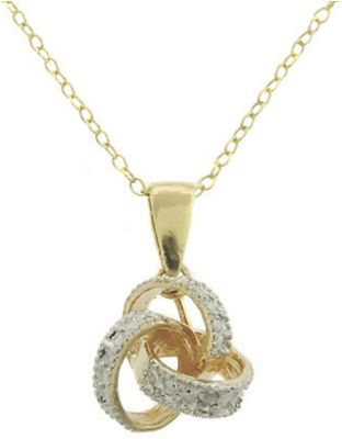 Diamond Knot Pendant