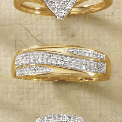 10k gold diamond band 7