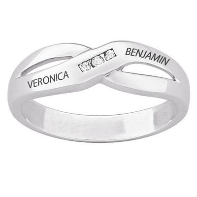 personalized men s diamond band