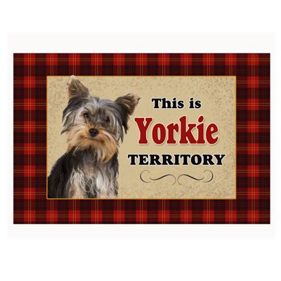 dog territory mat