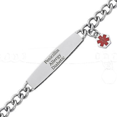 adult medical alert bracelet