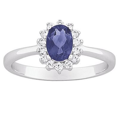 sapphire oval ring