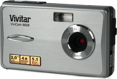 Vivitar 5 1MP Camera 4X Zoom 2I TFT Screen