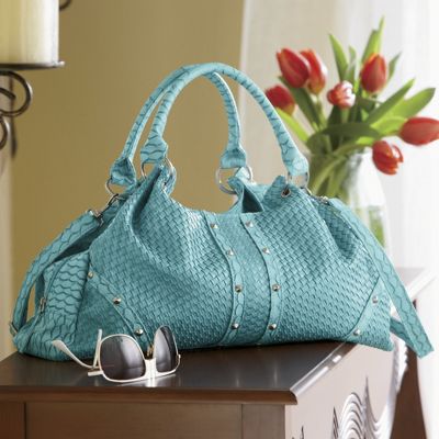 turquoise bag