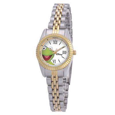 two tone personalized disney watch