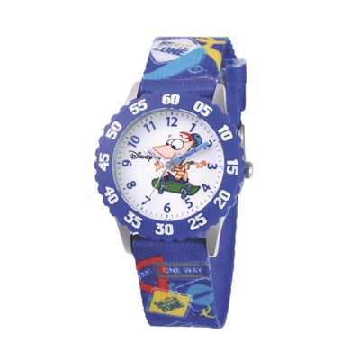 personalized disney phineas watch