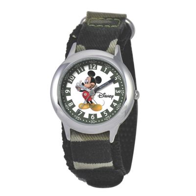 personalized black mickey mouse watch