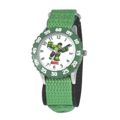 personalized green marvel hulk watch