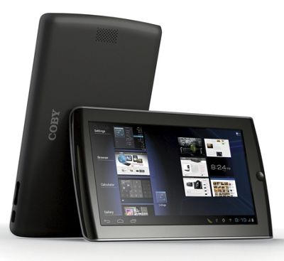 Android OS 40 Capacitive Touchscreen Tablet By Coby